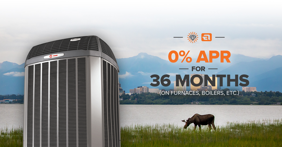 Trane HVAC Financing 0 APR for 18, 24, or 36 Months* Diamond