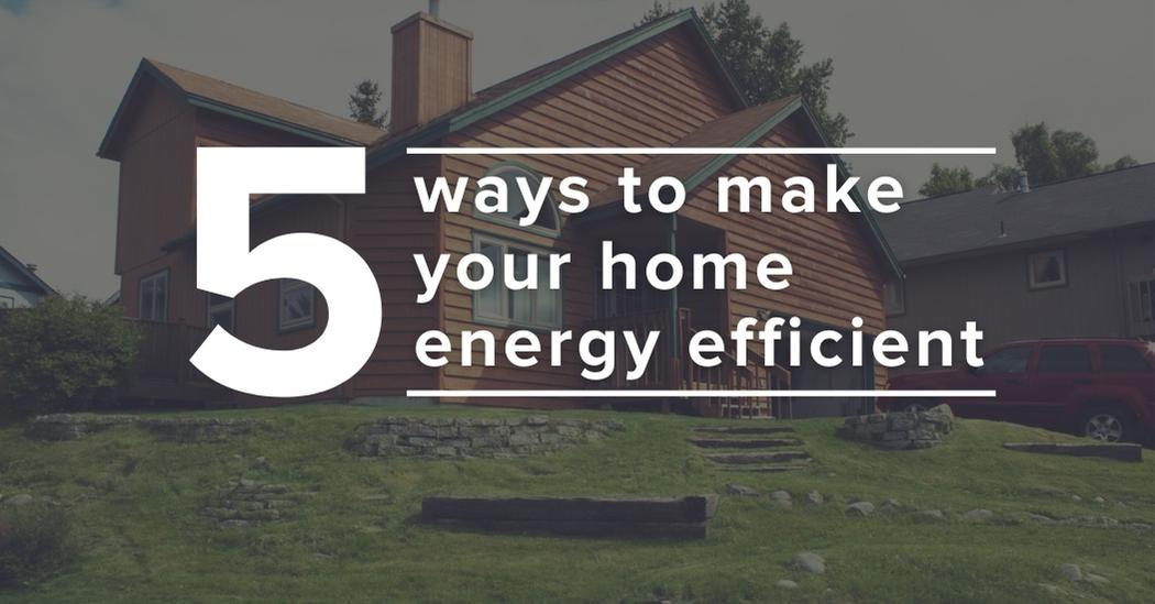 Here are 5 ways to improve your home's energy. With a few simple changes, you can significantly enhance your energy efficiency beyond changing your lightbulbs and keeping the thermostat low.