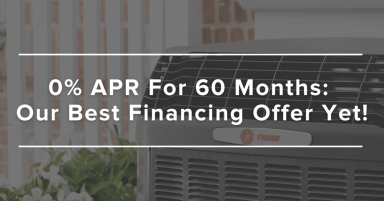 0% APR for 60 Months Our Best Financing Offer Yet!